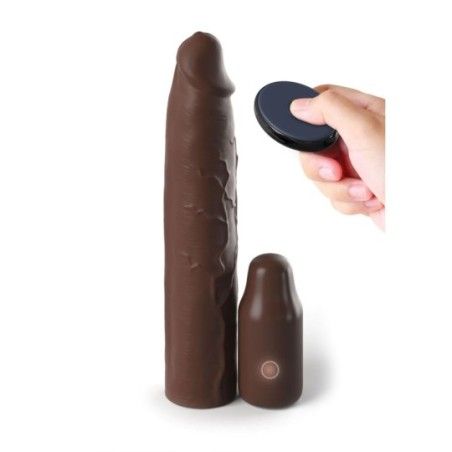 Guaina pene telecomando X-tensions 23cm brown