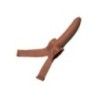 Dildo per viso indossabile marrone Dildo per viso indossabile marrone