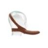 Dildo per viso indossabile marrone Dildo per viso indossabile marrone