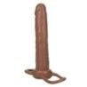 Fallo indossabile doppia penetrazione brown Fallo indossabile doppia penetrazione brown
