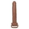 Fallo indossabile doppia penetrazione brown Fallo indossabile doppia penetrazione brown