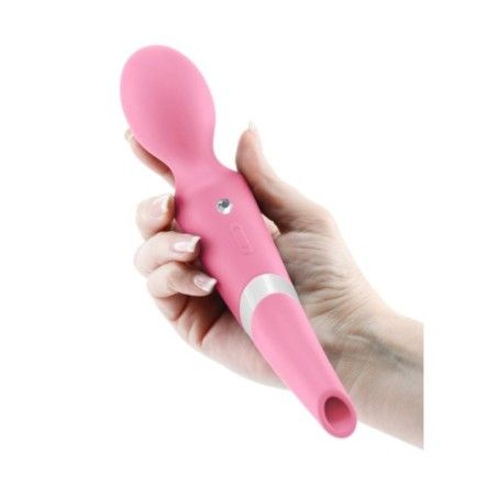Vibratore wand succhia clitoride Aurora rosa