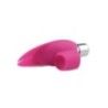 Vibratore clitoride da dito Fan Clit fucsia Vibratore clitoride da dito Fan Clit fucsia
