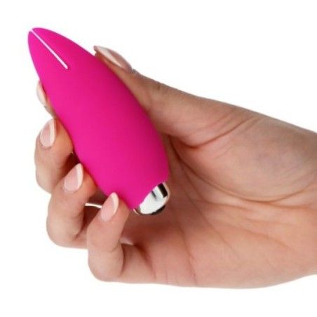 Vibratore clitoride da dito Fan Clit fucsia