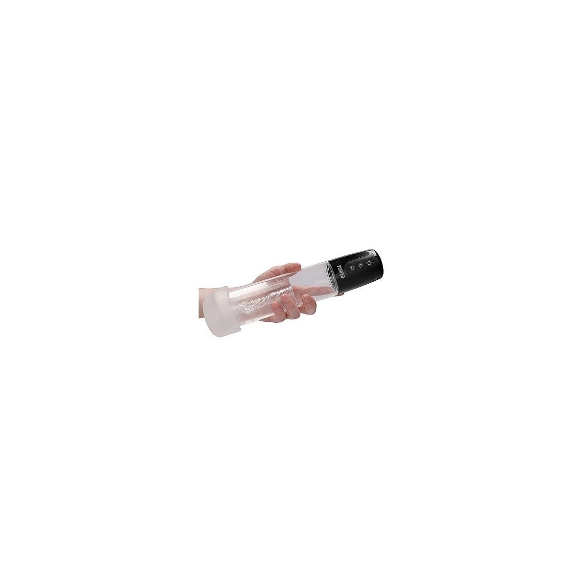 Pompa sviluppatore pene Automatic Cyber Pump with Masturbation Sleeve - Transparent