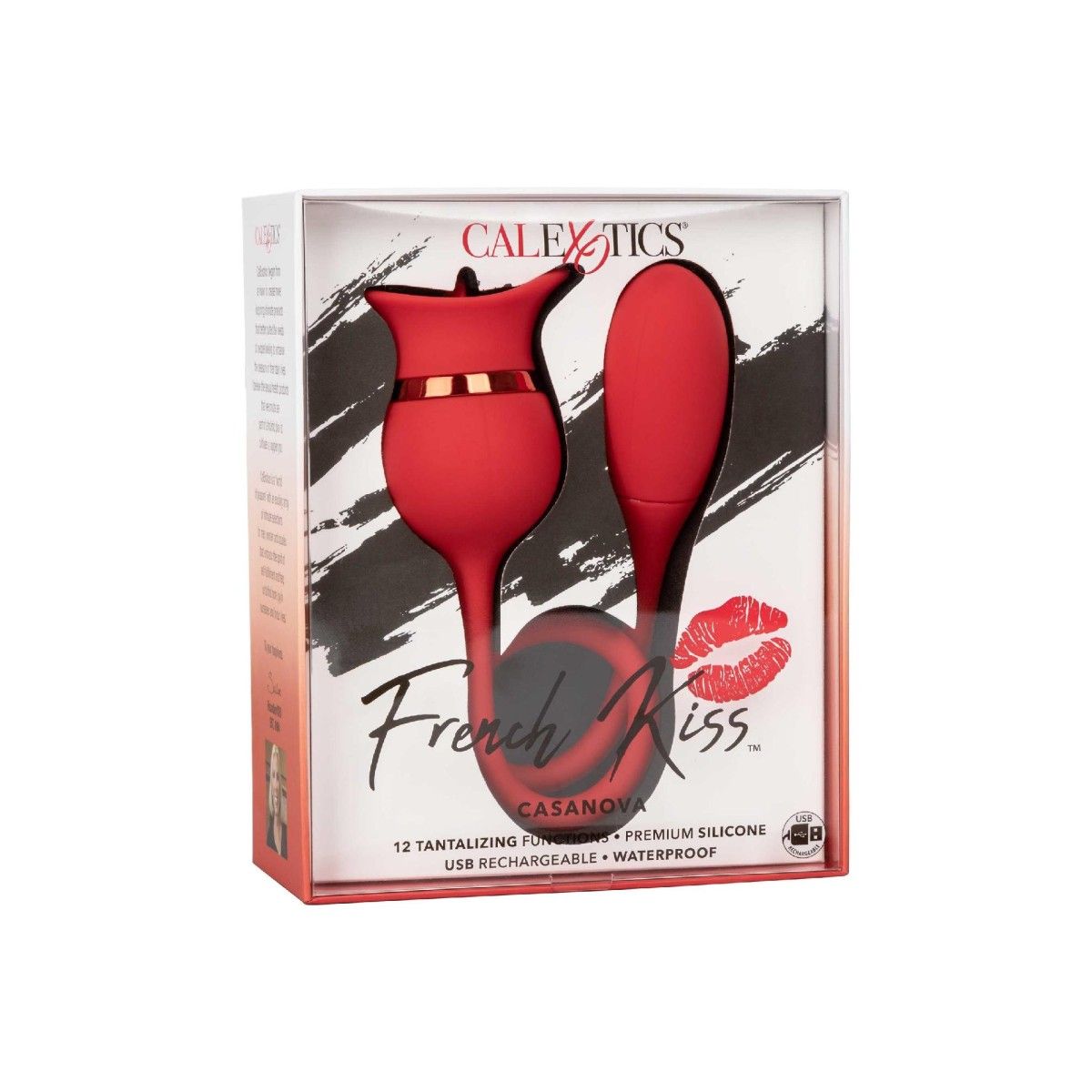 Stimolatore vibrante con lingua French Kiss