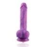 Fallo realistico Hismith 19 cm viola glitter Fallo realistico Hismith 19 cm viola glitter