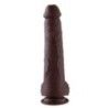 Dildo Maxi Hismith KlicLok 32 cm Brown