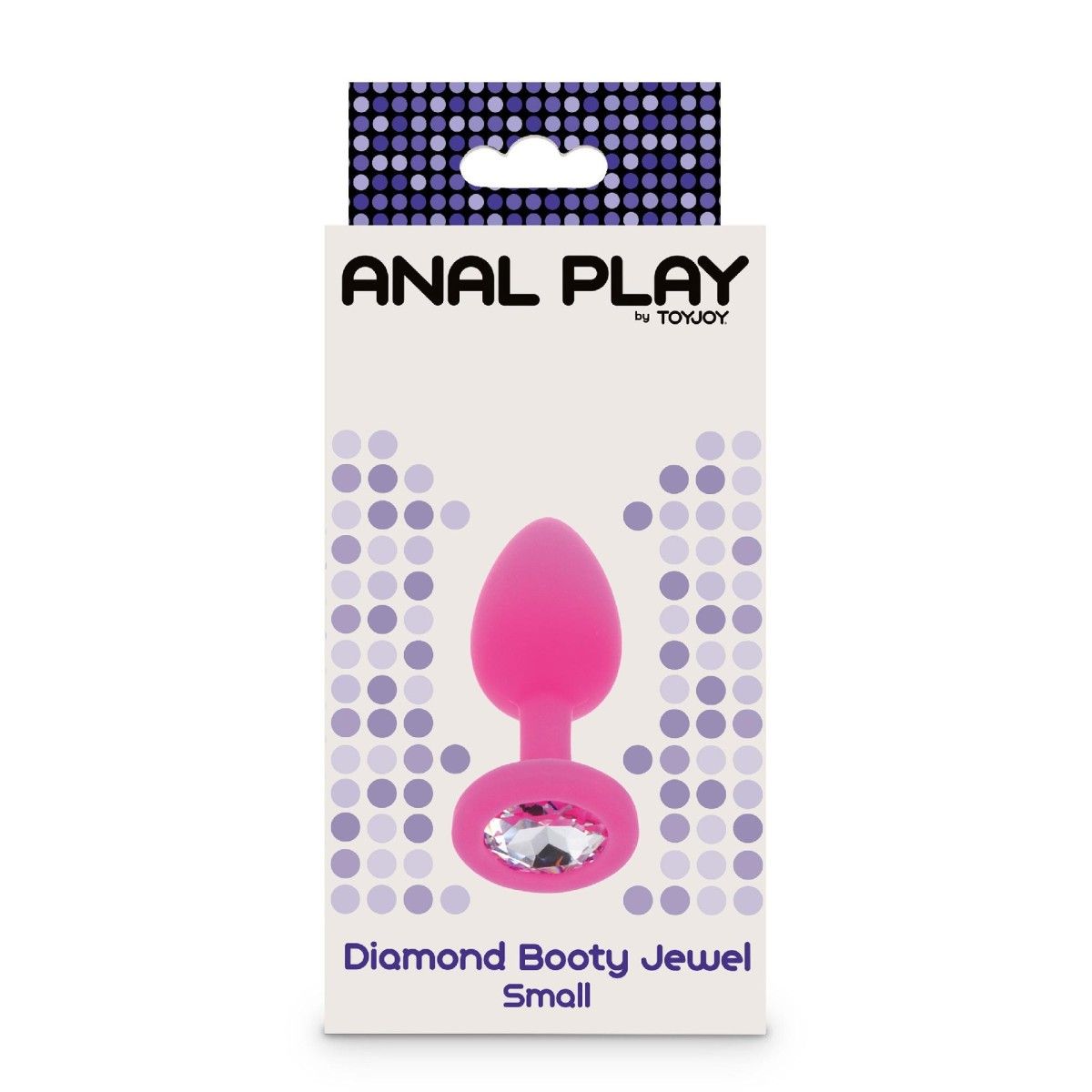 Plug anale Diamond Booty Jewel Small pink