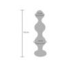 Plug anale a sfere Diamond Star Beads Small Plug anale a sfere Diamond Star Beads Small