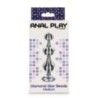 Plug anale a sfere Diamond Star Beads Medium Plug anale a sfere Diamond Star Beads Medium
