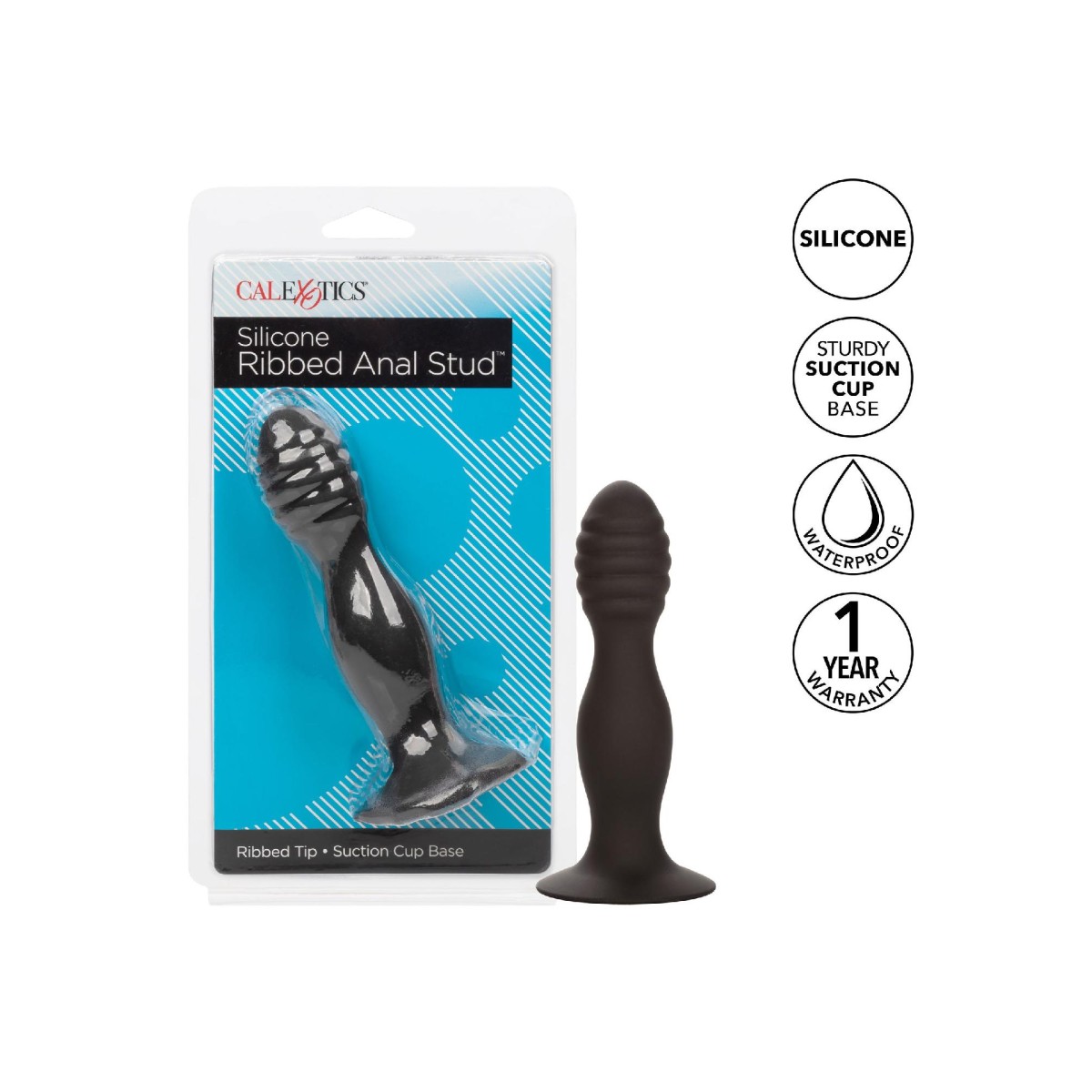 Fallo anale Ribbed Anal Stud