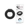 Anello fallico Alpha Optimum Ring nero Anello fallico Alpha Optimum Ring nero