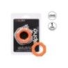 Anello fallico Alpha Sexagon arancione Anello fallico Alpha Sexagon arancione