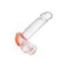 Anello fallico Alpha Sexagon arancione Anello fallico Alpha Sexagon arancione