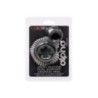 Anello fallico doppio Alpha Dual Magnum nero Anello fallico doppio Alpha Dual Magnum nero