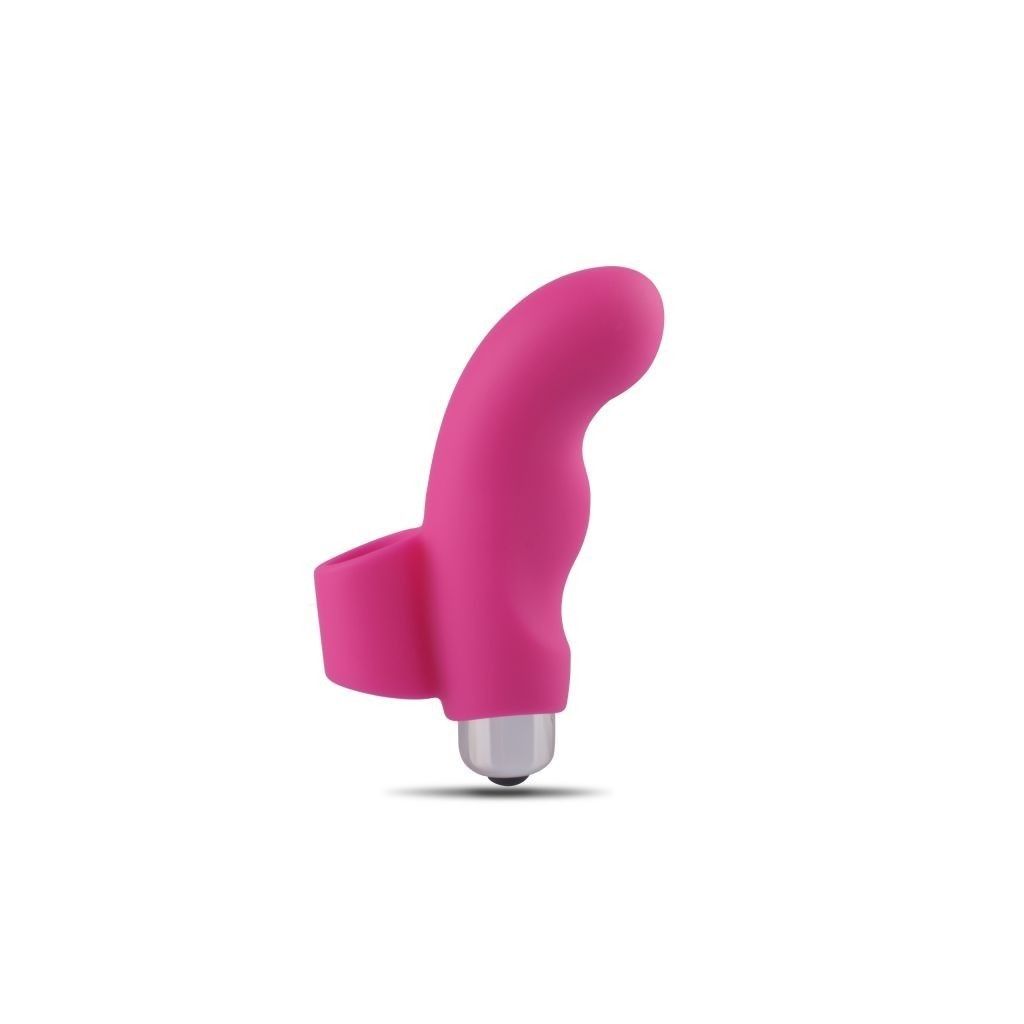 Vibratore indossabile da dito stimolatore clitoride fallo vibrante vaginale  in silicone