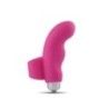 Mini vibratore da dito in silicone rosa Mini vibratore da dito in silicone rosa