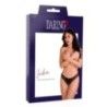 Perizoma sexy nero aperto con perle Indra Perizoma sexy nero aperto con perle Indra