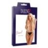 Tanga sexy pizzo nero e perle finte davanti Tanga sexy pizzo nero e perle finte davanti