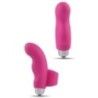 Mini vibratore da dito in silicone rosa Mini vibratore da dito in silicone rosa