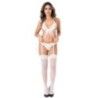 Completo sexy sposa bianco Completo sexy sposa bianco