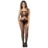 Tutina sexy apertura intima nera conchiglia Tutina sexy apertura intima nera conchiglia