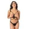 Body a stringhe coppe aperte Daring Intimate