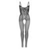 Tuta Bodystocking rete cavallo aperto Keyhole Tuta Bodystocking rete cavallo aperto Keyhole