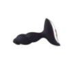 Vibratore anale prostata in silicone nero Vibratore anale prostata in silicone nero