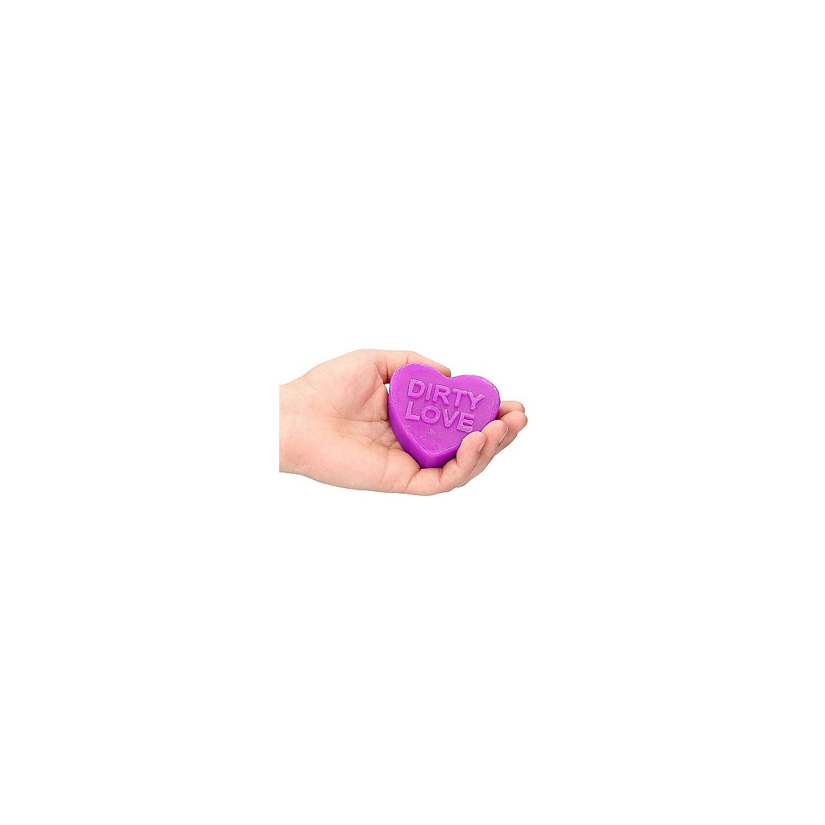 Sapone a cuore Heart Soap - Dirty Love - Lavender Scented