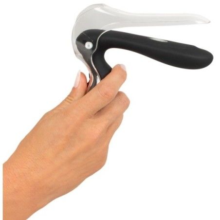 Dilatatore speculum vibrante e luce LED