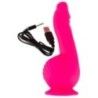 Fallo vibrante Powerful 19 cm fucsia Fallo vibrante Powerful 19 cm fucsia