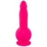 Fallo vibrante Powerful 19 cm fucsia Fallo vibrante Powerful 19 cm fucsia