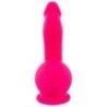Fallo vibrante Powerful 19 cm fucsia Fallo vibrante Powerful 19 cm fucsia