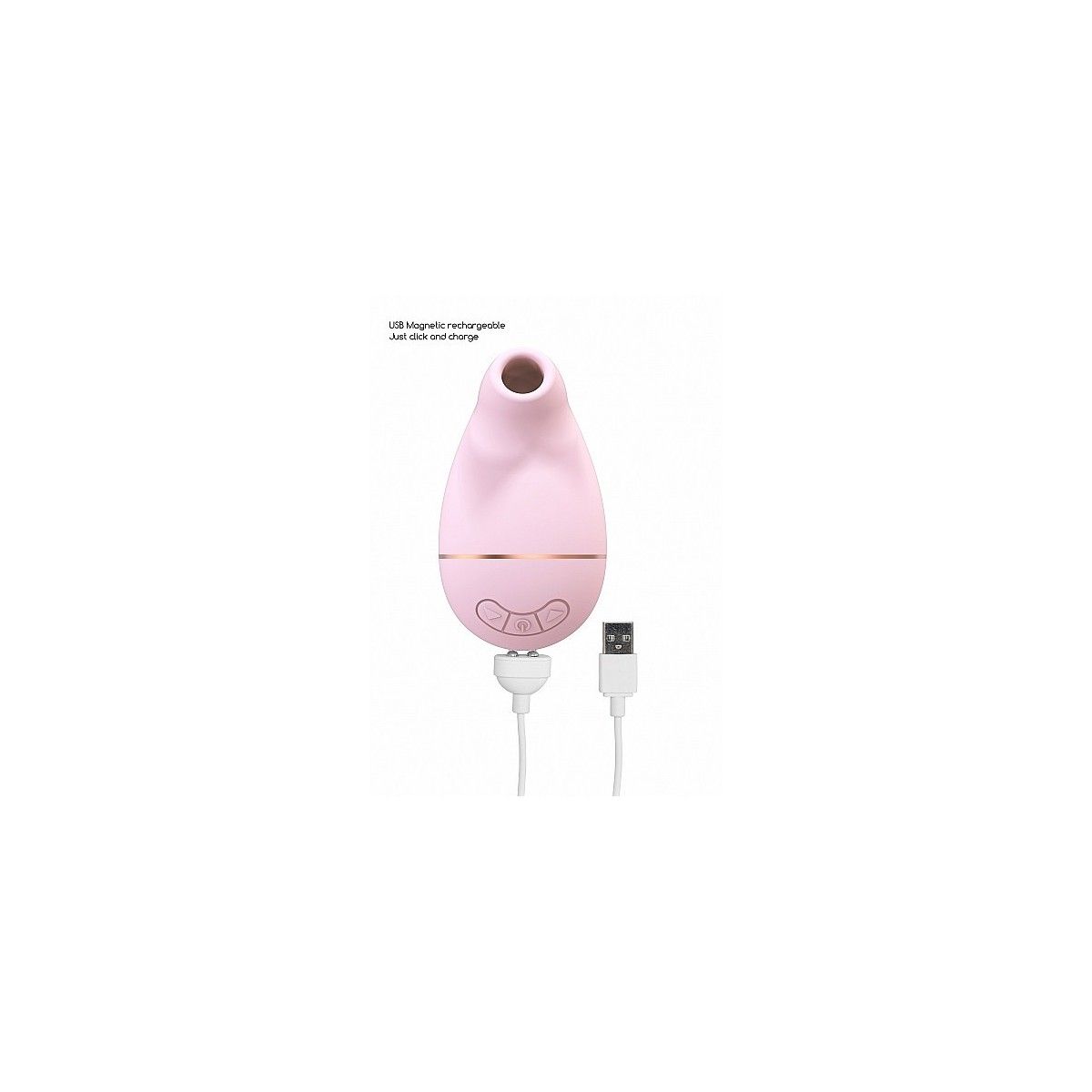 Vibratore succhia clitoride Kissable Pink