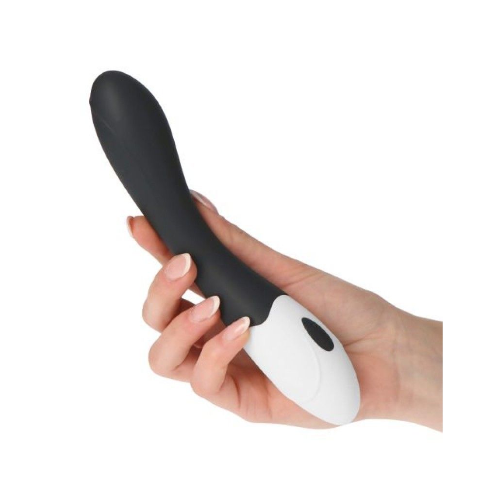 vibratore per punto G vaginale stimolatore dildo realistico fallo vibrante in silicone nero