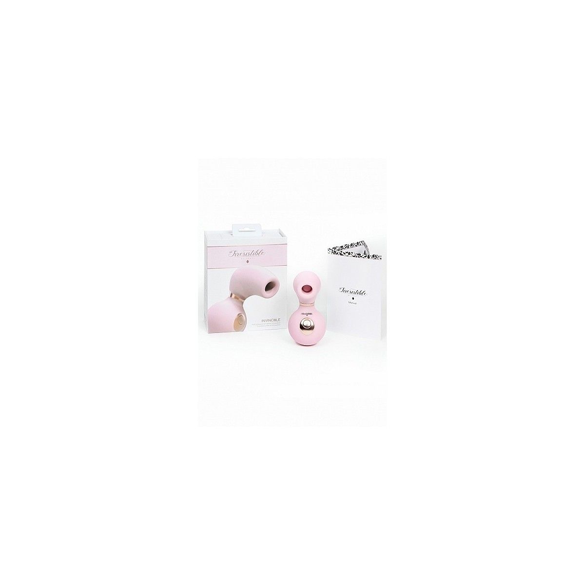 Vibratore succhia clitoride Invincible Pink