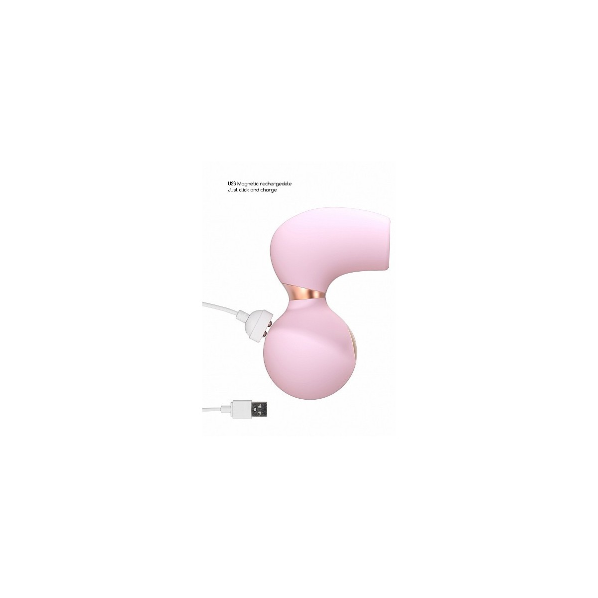 Vibratore succhia clitoride Invincible Pink