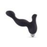 Vibratore prostata nero in silicone Vibratore prostata nero in silicone