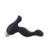 Vibratore prostata nero in silicone Vibratore prostata nero in silicone