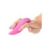 Vibratore LuvMor da dita fucsia 10,75 cm