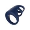 Anello pene triplo vibrante Viceroy blu Anello pene triplo vibrante Viceroy blu