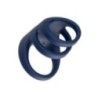 Anello pene triplo vibrante Viceroy blu Anello pene triplo vibrante Viceroy blu