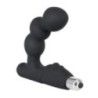 Vibratore prostata rebel nero 11 cm Vibratore prostata rebel nero 11 cm