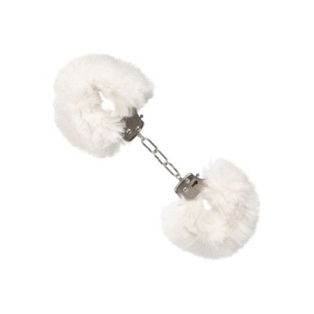 Manette sexy pelose Ultra Fluffy bianche
