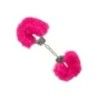 Manette sexy pelose Ultra Fluffy fucsia