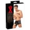 Boxer in latex con guaina pene nero Boxer in latex con guaina pene nero