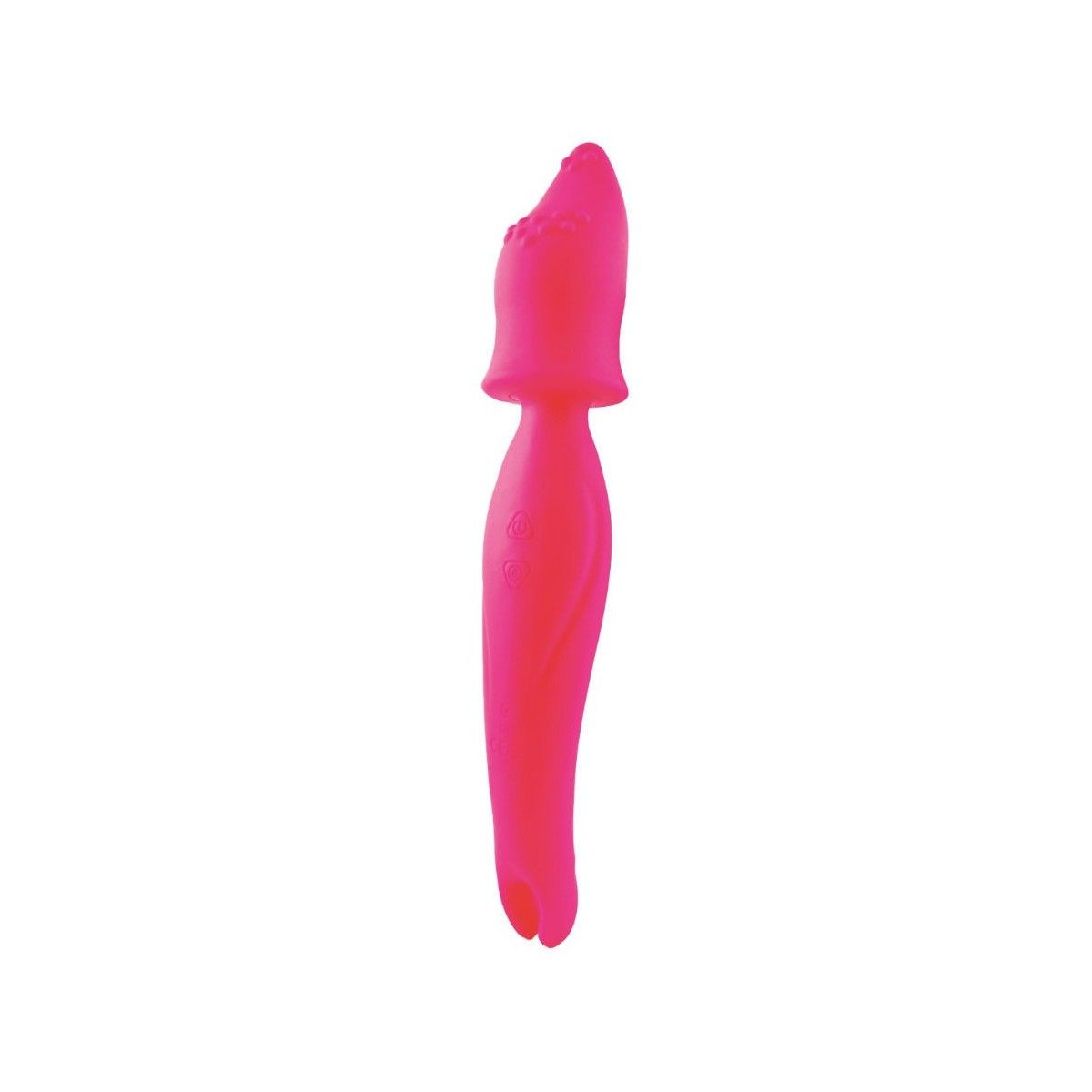 Vibratore wand TREASURE ILLINOISS WAND DUO SILICONE ROSA