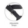Cintura strapon pene con prepuzio mobile 19cm Cintura strapon pene con prepuzio mobile 19cm